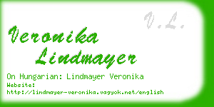 veronika lindmayer business card